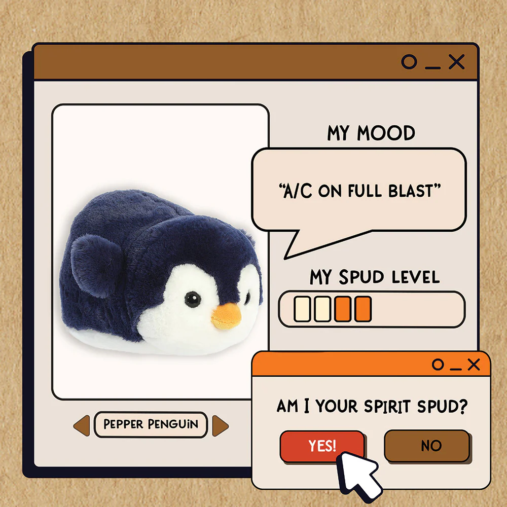Spudsters Pepper Penguin Soft Toy - Image 5
