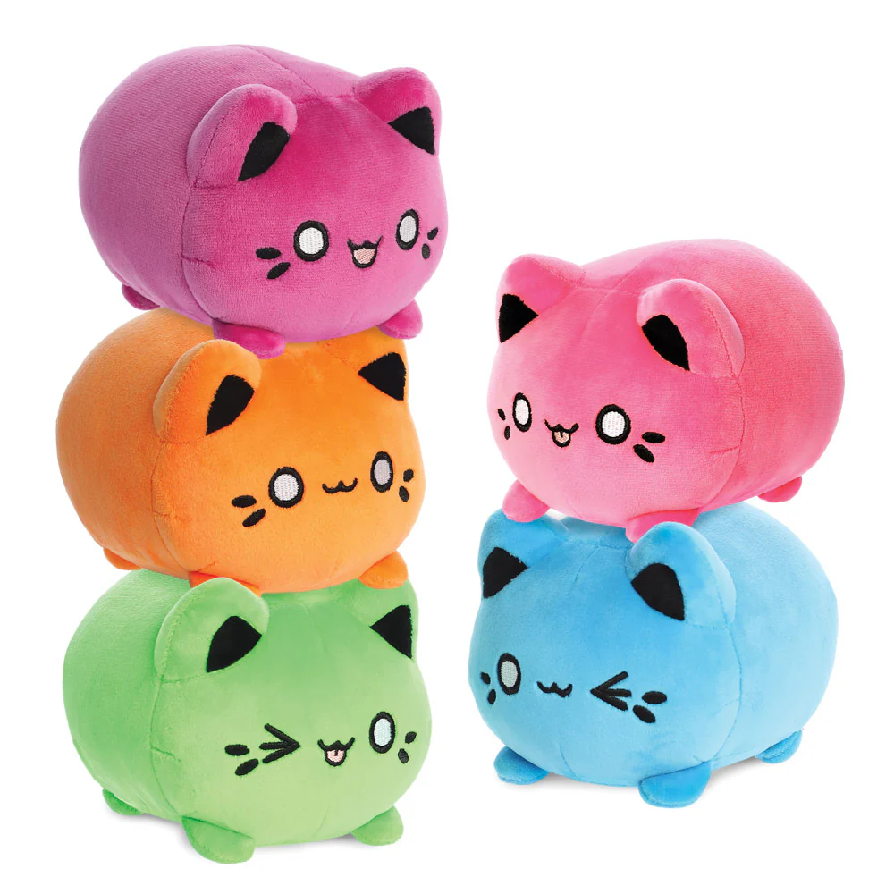 Tasty Peach Orange Meowchi Soft Toy - Image 6