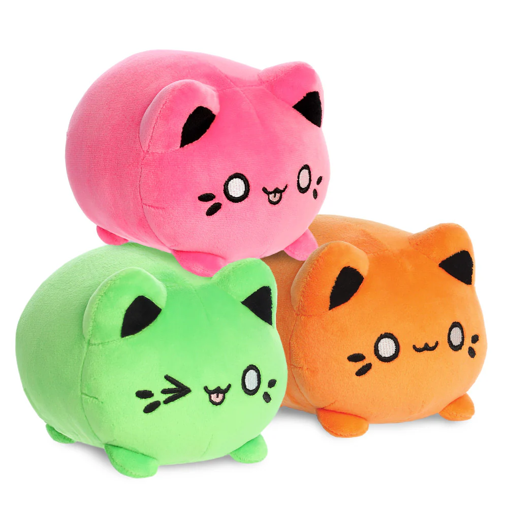 Tasty Peach Orange Meowchi Soft Toy - Image 7